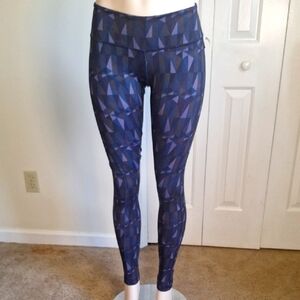 Lululemon Wunder Under Pant II 3D Stained Glass Love Nightfall Size 4